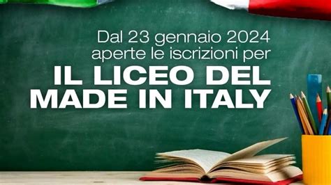 Al Via Il Liceo Del Made In Italy Indirizzo Attivo Al Laurana Baldi Di