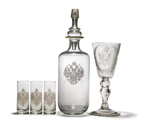 (#125) A GROUP OF RUSSIAN GLASSWARE