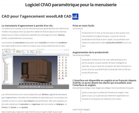 Logiciel Cao 3d Paramétrique Pour Lagencement Et La Menuiserie