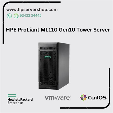 Hpe Proliant Ml110 Gen10 Tower Server Best Price In India Hp Server Shop