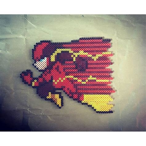 Jay Garrick Flash Dc Perler Bead Pattern Plantillas Hama Beads Punto Images