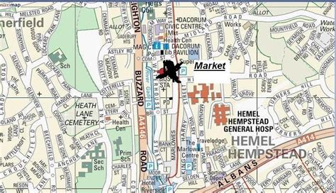 Hemel Hempstead Market: Hemel Hempstead Market Map and details