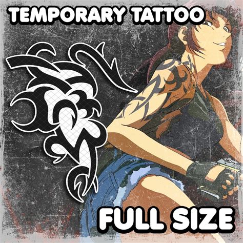 Rеvy Temporary Tattoo Realistic Rеvy Cosplay Costume Fake Tattoo ...