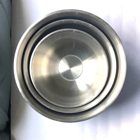 Members Mark Silver Mixing Bowls Mercari