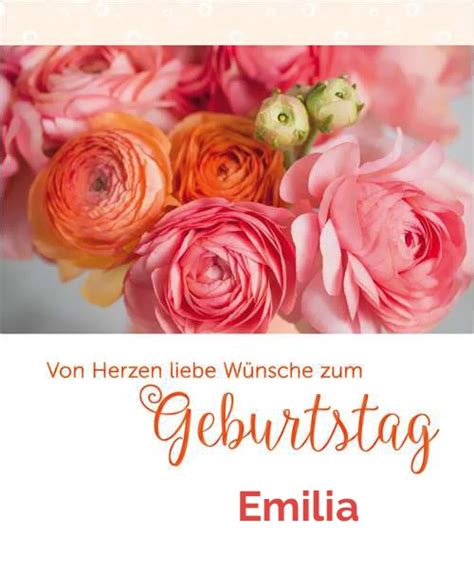 Alles Gute Zum Geburtstag Emilia Bilder Glückwünsche 33 Stk