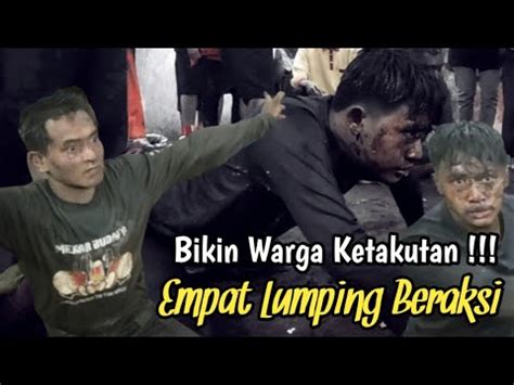 EMPAT KUDA LUMPING NGAMUK SEMUA WARGA JADI SASARAN SENI BENJANG