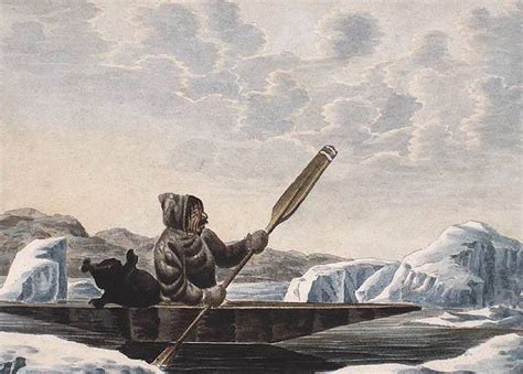 Labrador Inuit Eskimo Painted By Peter Rindisbacher Circa 1821