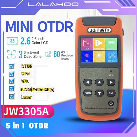 Jual Joinwit OTDR JW3305A 5 IN 1 Mini FTTX Optical Time Domain