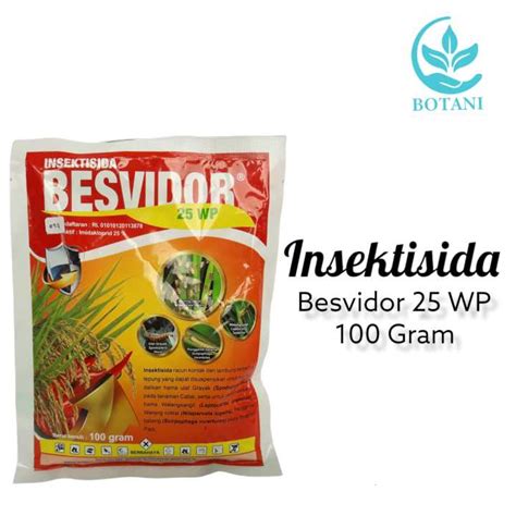 Insektisida Besvidor 25 WP 100 Gram Lazada Indonesia