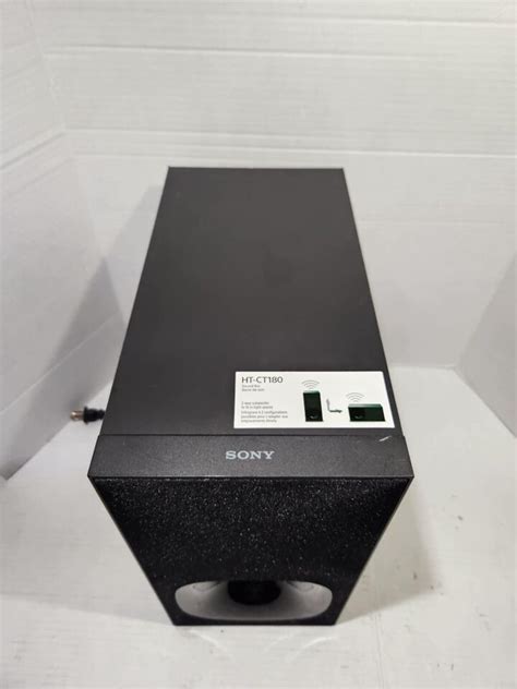 Sony Sa Wct Wireless Active Subwoofer Only No Sound Bar Works