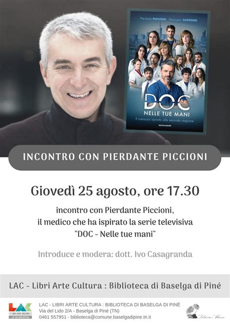 Incontro Con Pierdante Piccioni Trentino Cultura