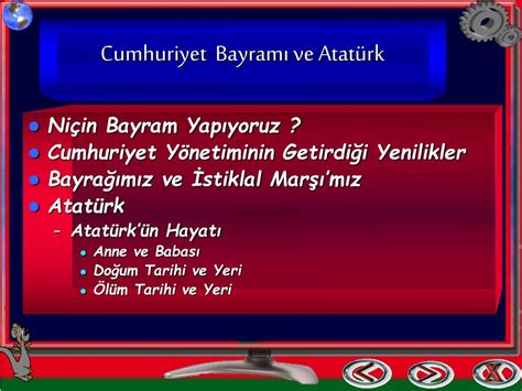 PPT CUMHURİYET VE ATATÜRK PowerPoint Presentation free download ID