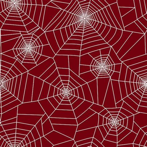 Premium Vector Spider Web Pattern Halloween Decoration With Cobweb