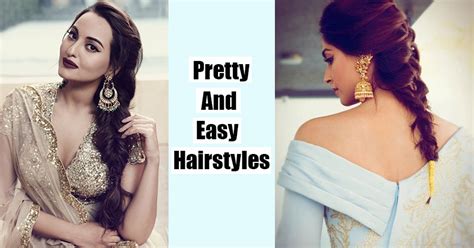 10 Pretty Hairstyles That Are Perfect For Festivals And Wedding Season Baggout