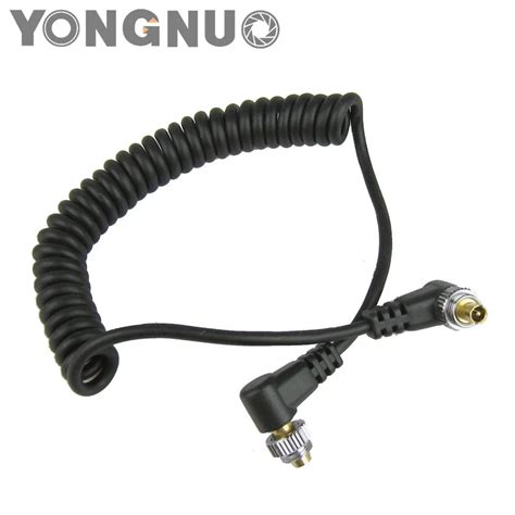 Yongnuo RF 603 II Male to Male Flash PC Sync Cable Cord for YONGNUO RF 602 603 YN 560II YN 560 ...