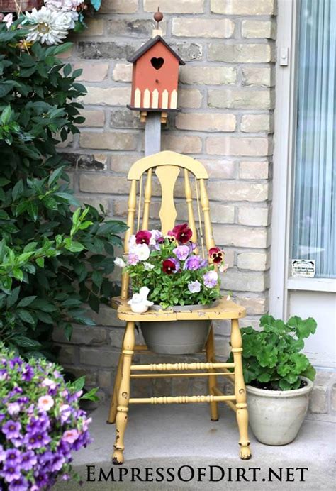 17 Creative Ways to Use Old Chairs in Your Garden — Empress of Dirt