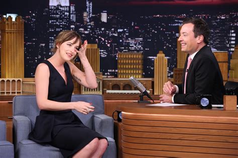 Fifty Shades Updates: HQ PHOTOS: Dakota Johnson on the Tonight Show ...