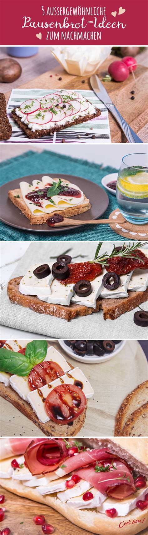 An Assortment Of Different Types Of Food On Plates