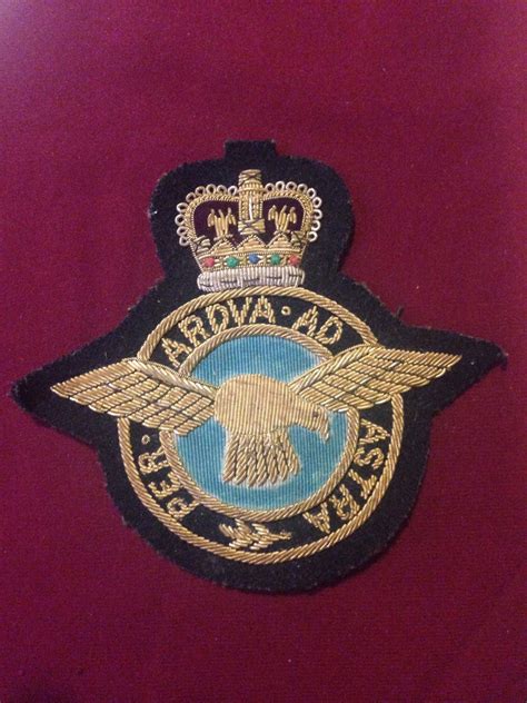 Raf Blazer Badge Old Masons Military Badge And Button