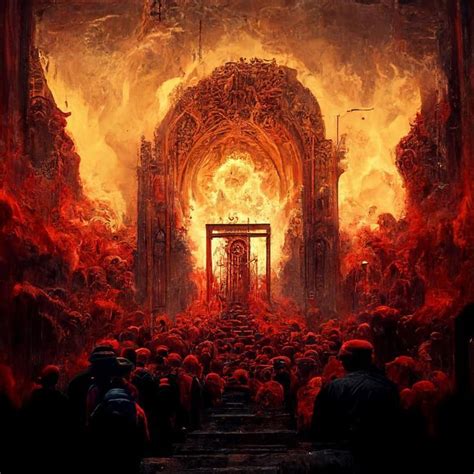 Gates of Hell | Gates of hell, Heaven and hell, Dark fantasy art