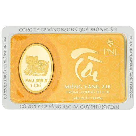 Vàng tài lộc 1 chỉ 24k pnj chữ tài hình con heo 0000y000052