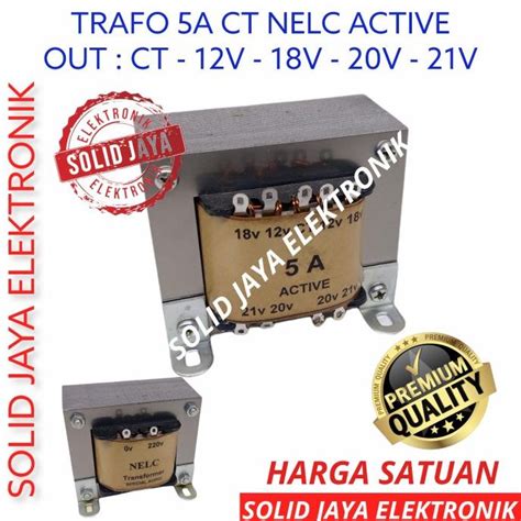 Jual Travo Trafo A Ct V V V V Active Nelc A Amper Aktif