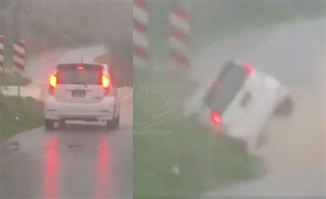 Video Myvi Redah Banjir Dihanyutkan Arus Deras Di Inanam Sabah Post