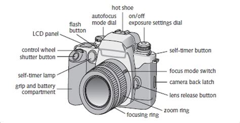 Parts Of A Digital Camera And Their Functions