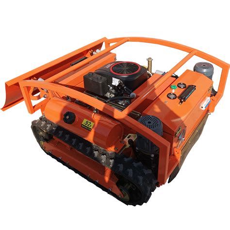 Agricultural And Forestry Equipment Robot Zero Turn Flail Crawler Gasoline Remote Control Lawn