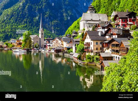 Hallstatt Altstadt Und Hallst Tter See In Ober Sterreich Hallstatt Ist