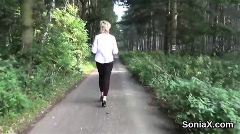 Unfaithful British Milf Lady Sonia Exposes Her Oversized Globes