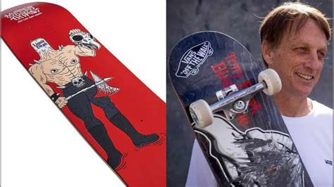 Limited Edition Skateboards Painted With Tony Hawks Blood Sell Out