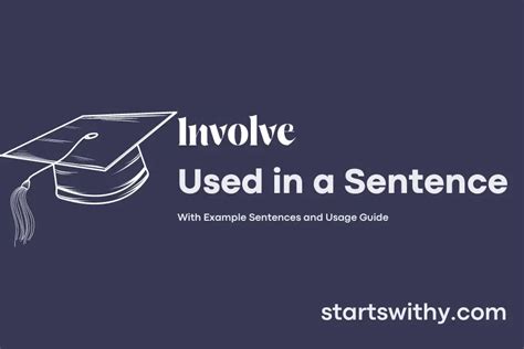 involve   sentence examples  ways   involve