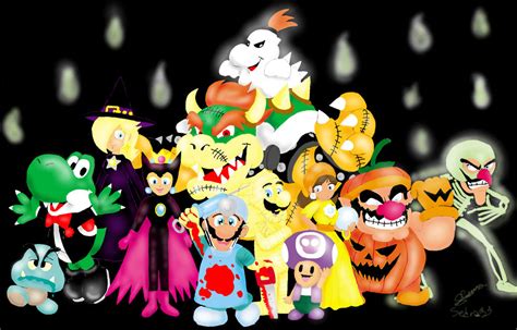 Mario halloween by Sedna93 on DeviantArt