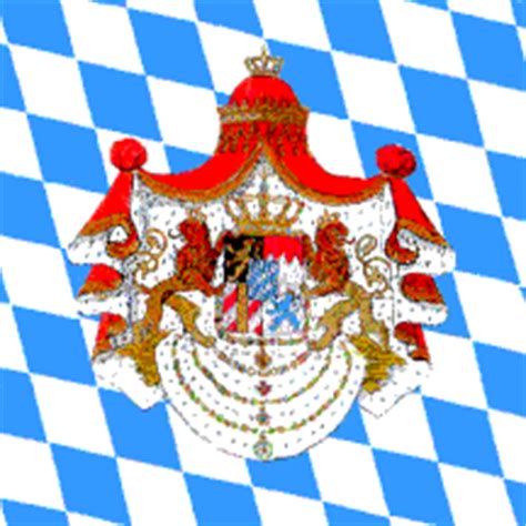 Royal Standards 1835 1914 Bavaria Germany