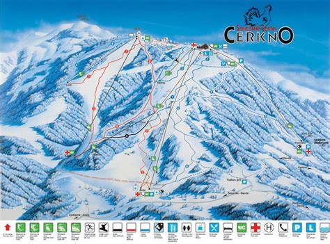 Ski Resorts Slovenia - ski map - Ski Resorts Slovenia - slopes, lift ...