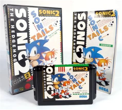 Sonic The Hedgehog 2 Sega Mega Drive Jap Japan Eur 3800 Picclick Fr