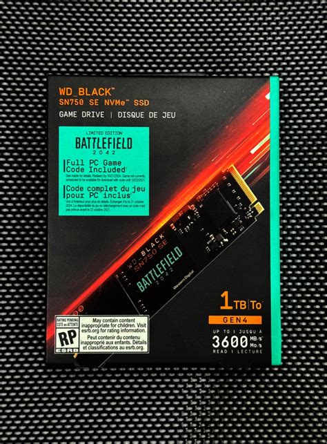 Wd Sn Se Nvme Ssd Tb Free Battlefield Computers Tech Parts