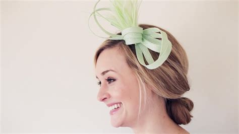 How To Make A Fascinator Youtube