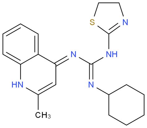 2 Cyclohexyl 3 4 5 Dihydro 1 3 Thiazol 2 Yl 1 2 Methylquinolin 4 Yl