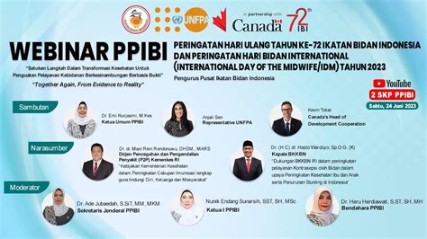 Webinar Puncak Peringatan HUT IBI Ke 72 Dan IDM 2023 YouTube