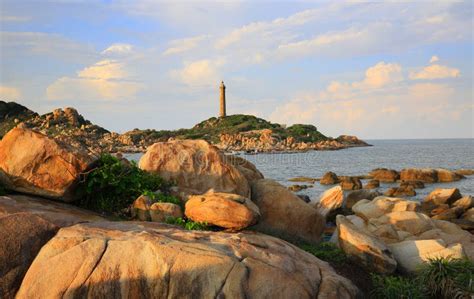 Ke Ga Lighthouse in Phan Thiet Region, Vietnam Stock Photo - Image of beacon, ship: 77581118