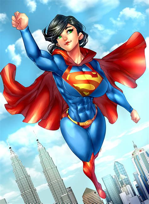 Superwoman By Xdtopsu01 By Chrlorez Art On Deviantart