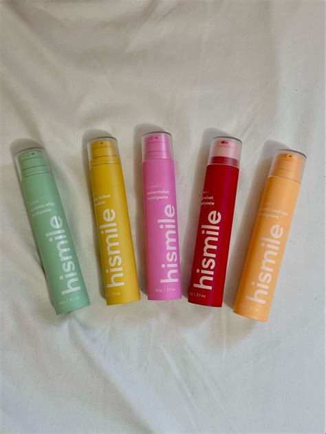 Hismile Flavoured Toothpaste Contains Fluoride Artofit