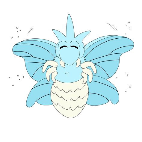 Shiny Venomoth by LuVicarious on DeviantArt