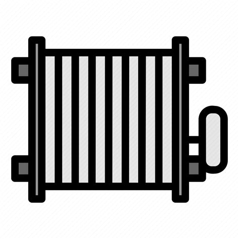 Car Condenser Exchanger Heat Radiator Icon Download On Iconfinder