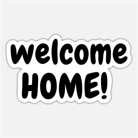 Welcomes Stickers | Unique Designs | Spreadshirt