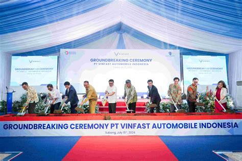 VinFast Breaks Ground On EV Factory In Indonesia Electrive