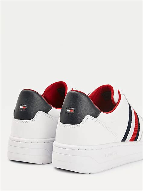 Sneakers Con Suola Preformata Bianco Tommy Hilfiger