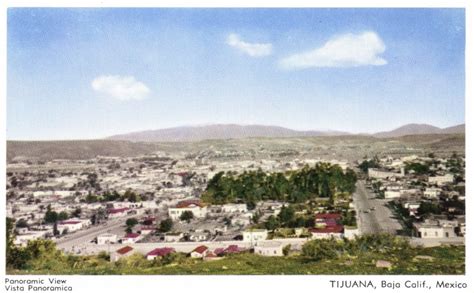 Vista Panorámica De Tijuana Tijuana Baja California